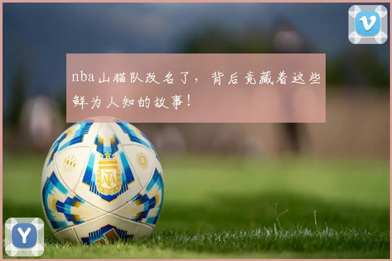 nba山猫队改名了,背后竟藏着这些鲜为人知的故事!